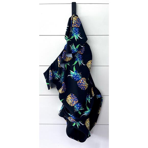 Hilor Womens One Piece Swimsuits with Pineapples - Size 10 - Picture 13 of 14